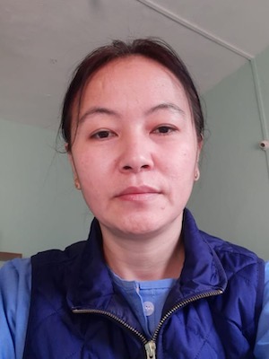 Sangay Choezom, Staff Nurse, Mundgod